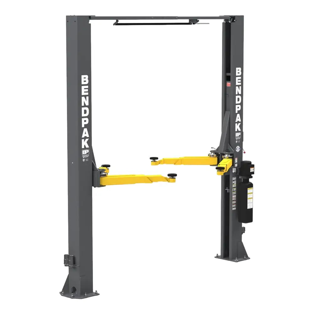 Bend Pak 10AP 10K Two Post Car Lift with Bi-Metric Arms & Width Adjustment - Heavy Duty Auto Repair Shop Equipment for Vehicle Maintenance & Tire Service (Model 5175304)