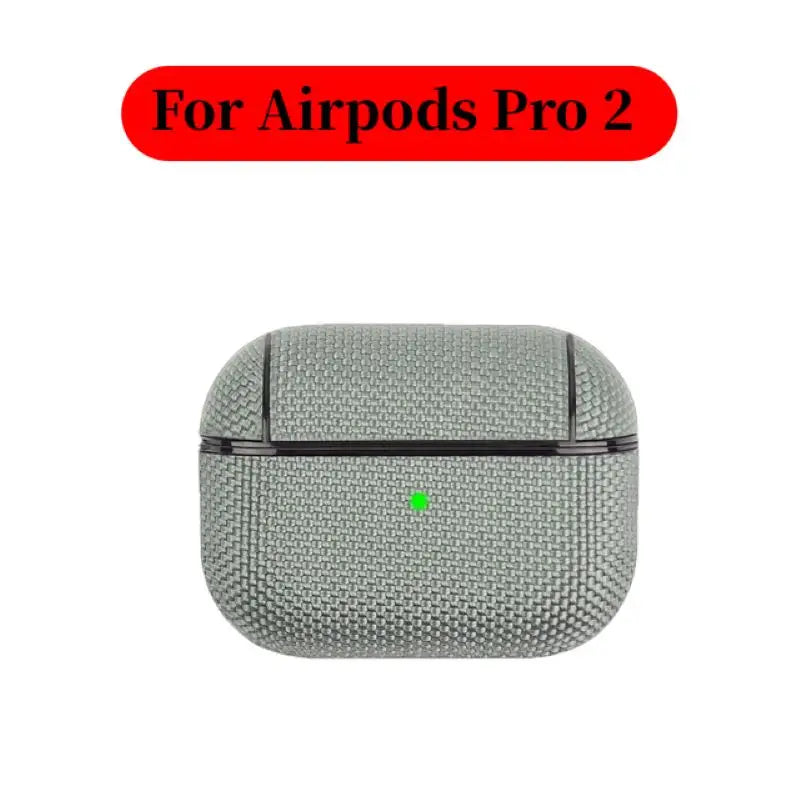 Premium Textile Cloth Protective Case for AirPods Pro 2nd Generation - Soft & Durable Cover with Precise Fit - Perfect for Travel, Workout, and Daily Use