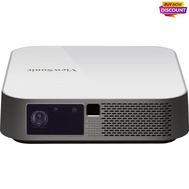 1080P HD Projector with 1000 LED Lumens - Bluetooth 5.0 Built-in Speakers, USB-C & WiFi Connectivity for Home Theater, Outdoor Movie Nights and Gaming