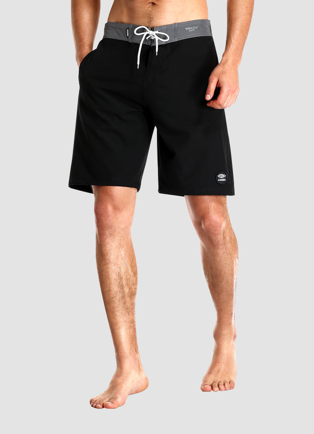 Rocky Lip Boardshorts for Men - Quick-Dry Swim Trunks with UPF 50+ Sun Protection - Perfect for Surfing, Swimming, and Beach Vacations
