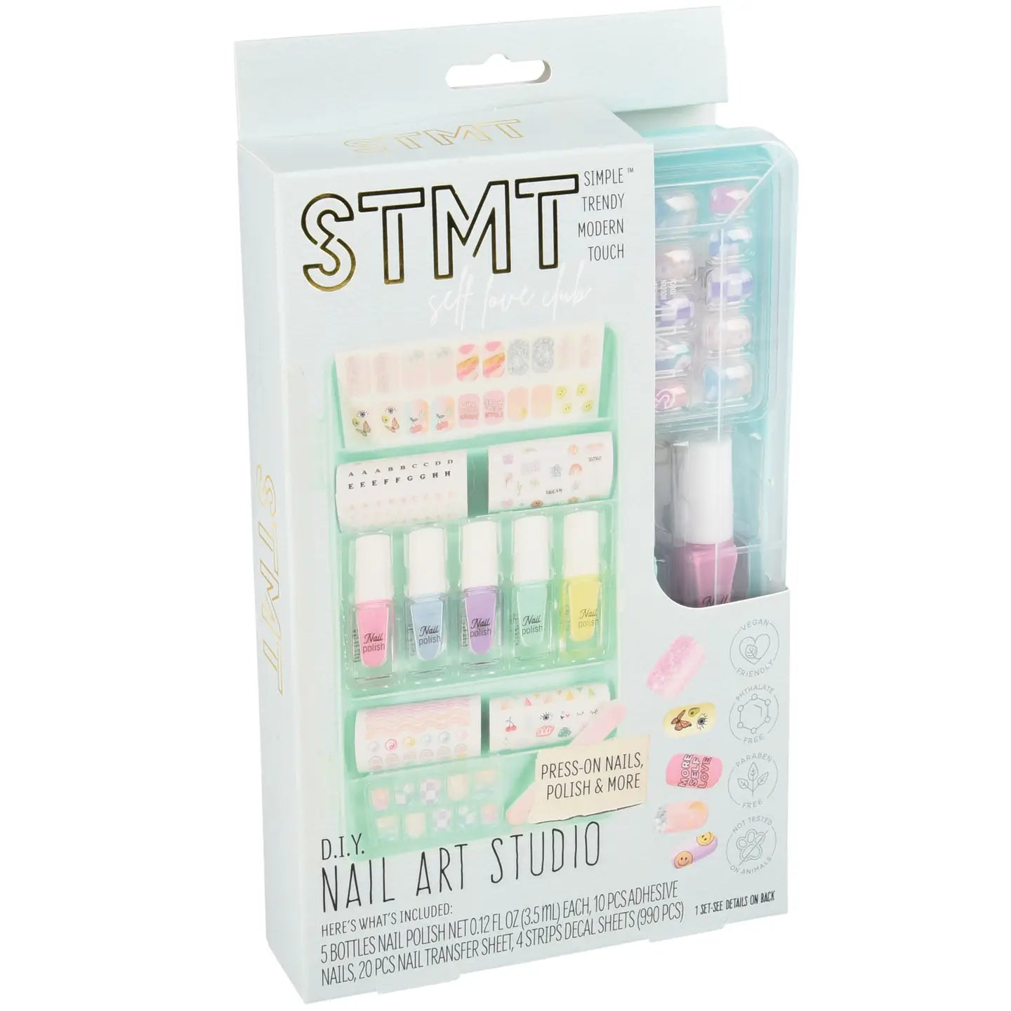 DIY Nail Art Kit - Professional Small Studio Set for Home & Salon Use | Perfect for Beginners & Nail Artists | Create Stunning Manicures & Nail Designs at Home or On-the-Go