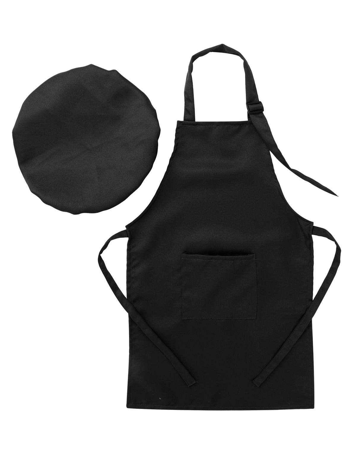 **Mufeng Kids Chef Costume Set - Cooking Apron & Hat for Baking, Pretend Play, Halloween Dress Up - Perfect for Role Play, Birthday Parties, and Kitchen Fun**