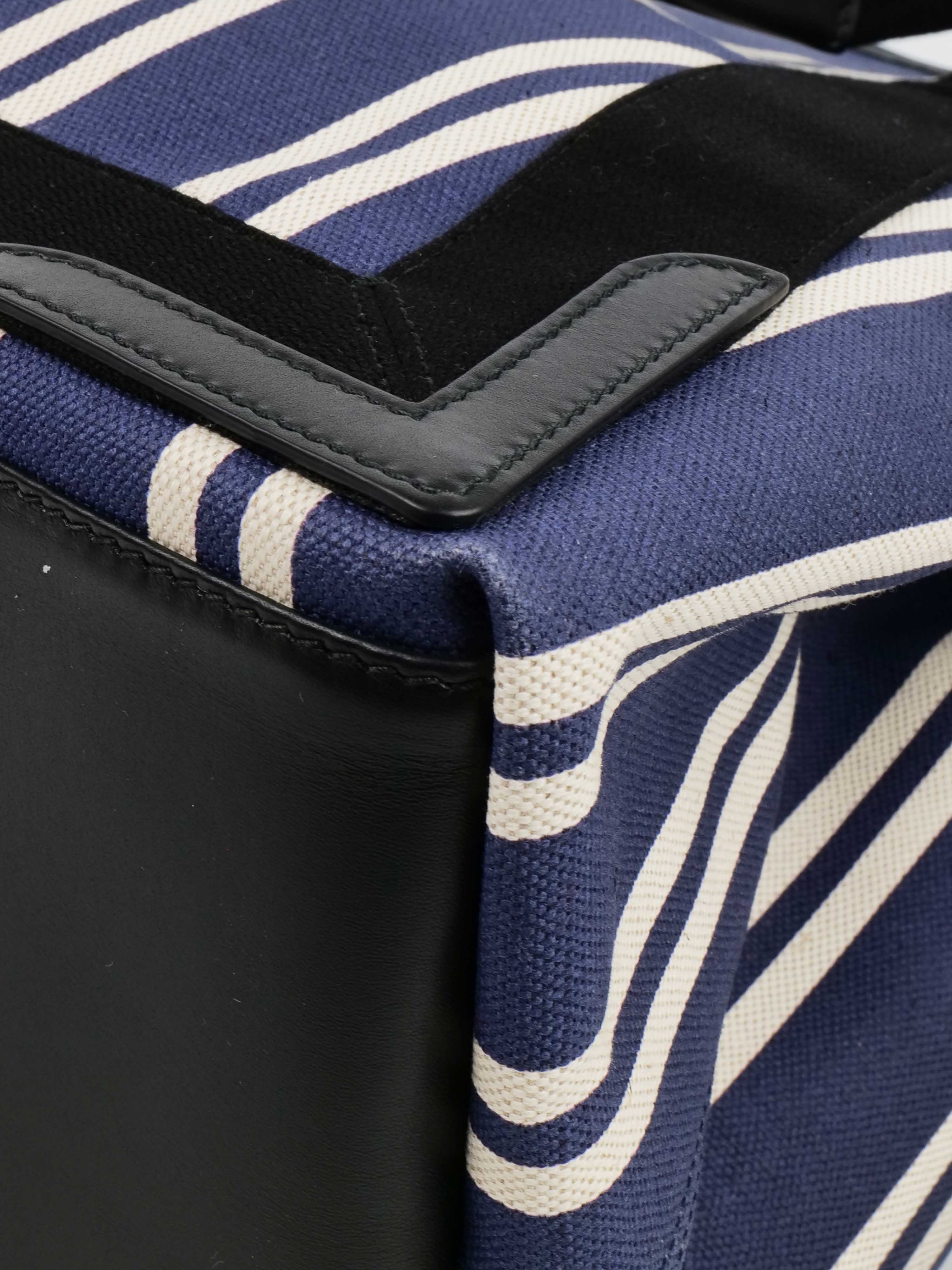 Balenciaga Blue and White Shopping Tote Bag - Stylish Designer Tote for Women, Perfect for Work, Travel, and Everyday Use