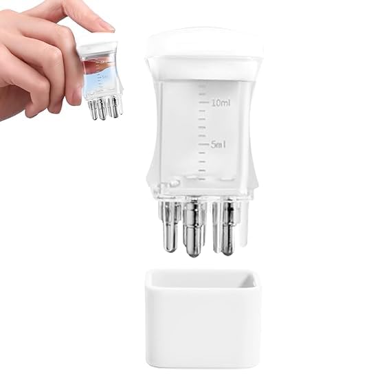 ENCHANTMENT ARAA PAVA Hair Oil Applicator Bottle with Scalp Massager Comb - Hair Growth Treatment & Nourishing Oil Dispenser for Healthy Hair - Perfect for Home Hair Care & Salon Use