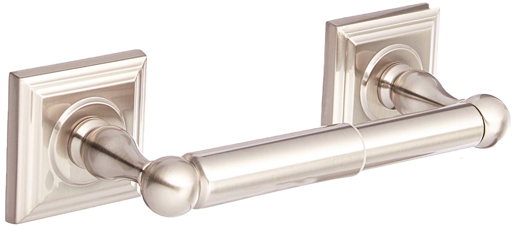 Delaney Hardware 520008 Satin Nickel Paper Holder Collection 700 - Elegant Bathroom Tissue Dispenser for Home & Office Use