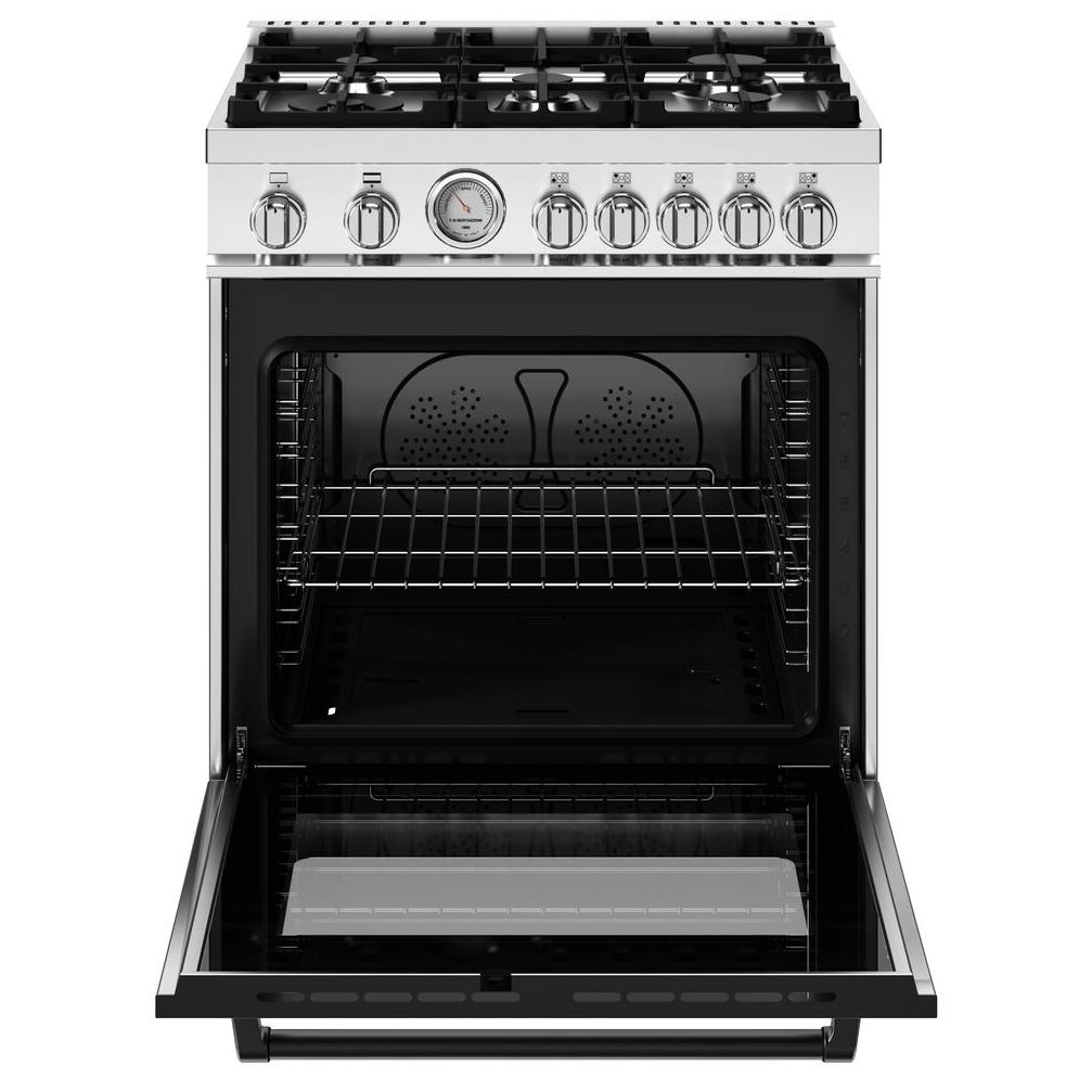 Bertazzoni 30 Inch Freestanding Gas Range MAS305GASXV - Professional Style Stainless Steel Oven with 5 Sealed Burners - Perfect for Home Kitchens & Restaurant Style Cooking
