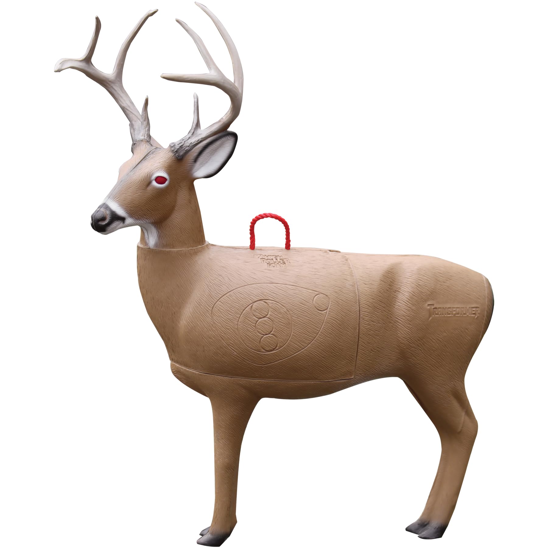 Morrell Targets Transformer Buck 3D Archery Target - Lifelike Brown Deer Hunting Practice Target for Bow & Arrow Training | Outdoor Range, Backyard Shooting, and Hunting Season Prep