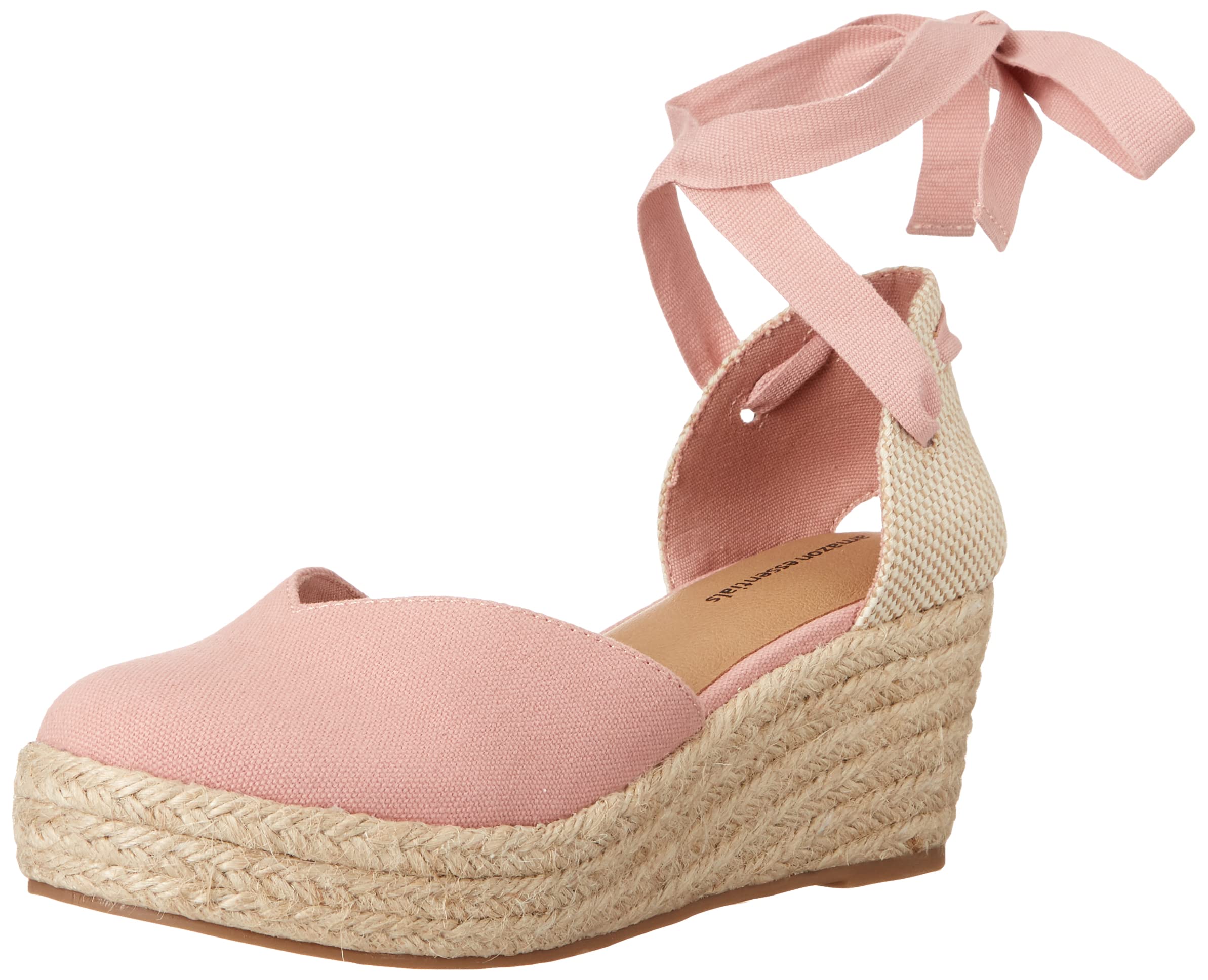 Amazon Essentials Women's Mid Wedge Espadrille Shoes - Comfortable Casual Summer Sandals for Women | Perfect for Beach, Vacation & Everyday Wear