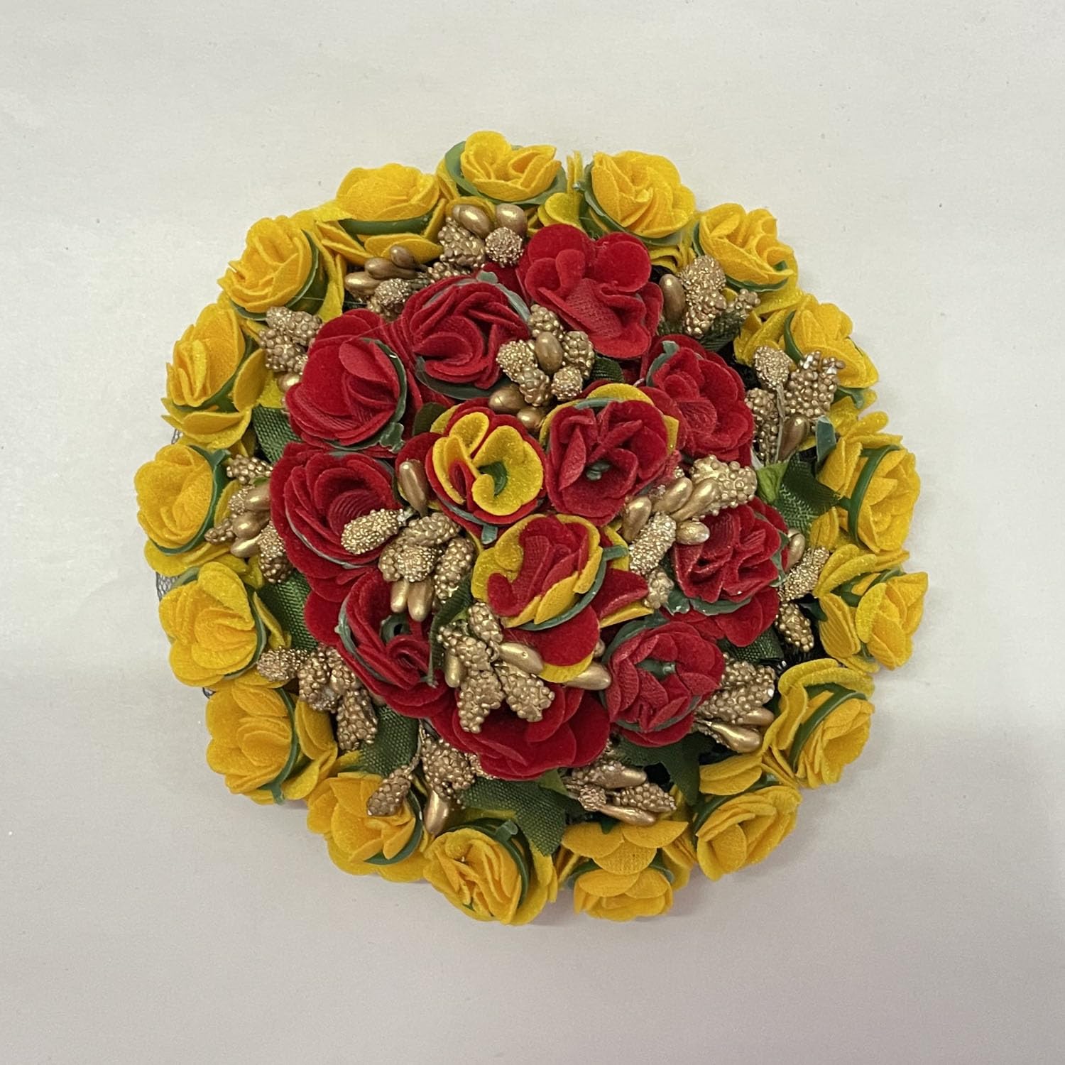 Maahal Bun Juda Gajra Maker Flower Bridal Hair Accessories for Women & Girls - Perfect for Weddings, Parties & Traditional Indian Occasions