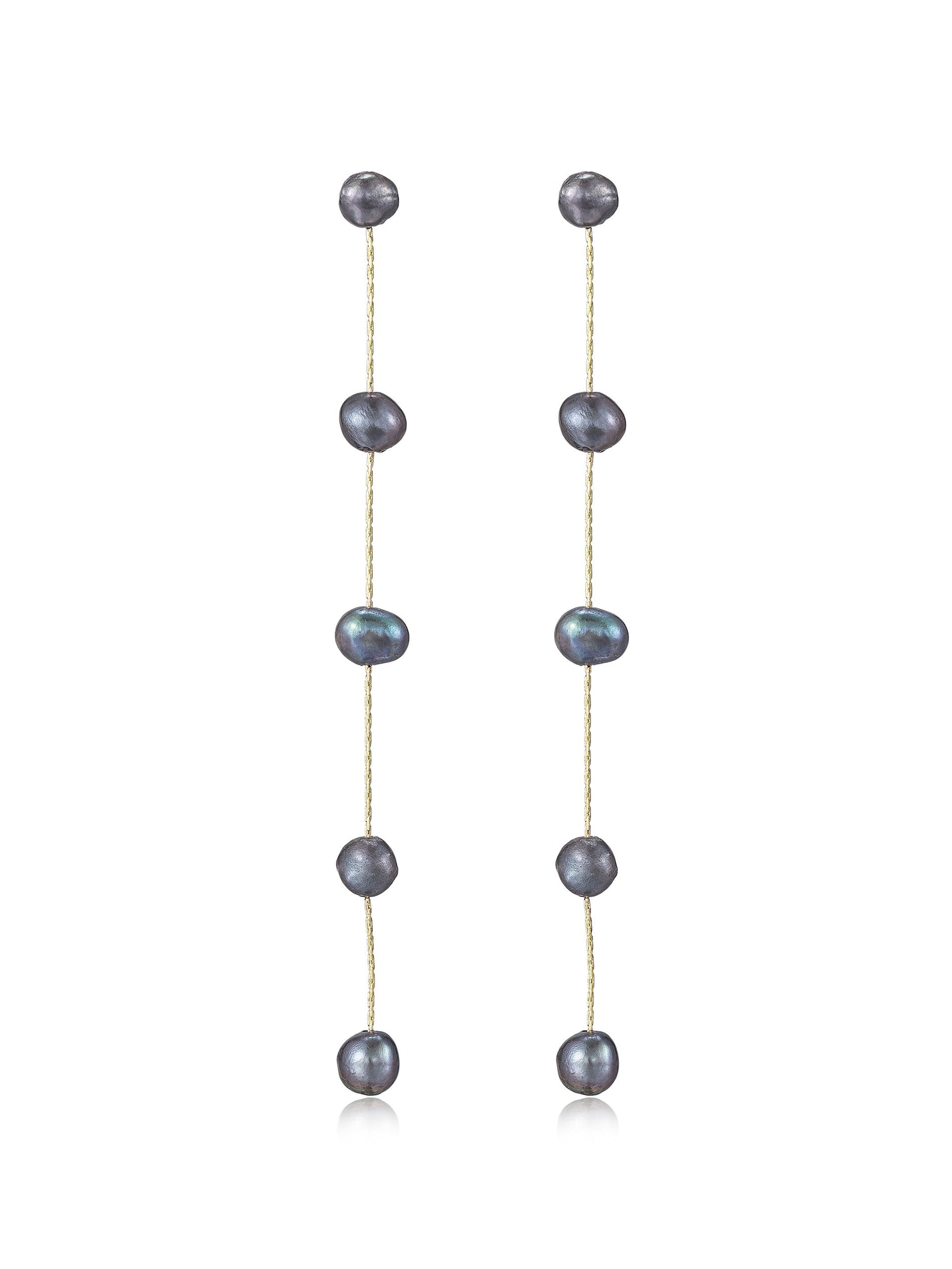 Exquisite Pearl Drop Earrings for Women - Elegant Dangling Jewelry for Parties, Weddings & Special Occasions