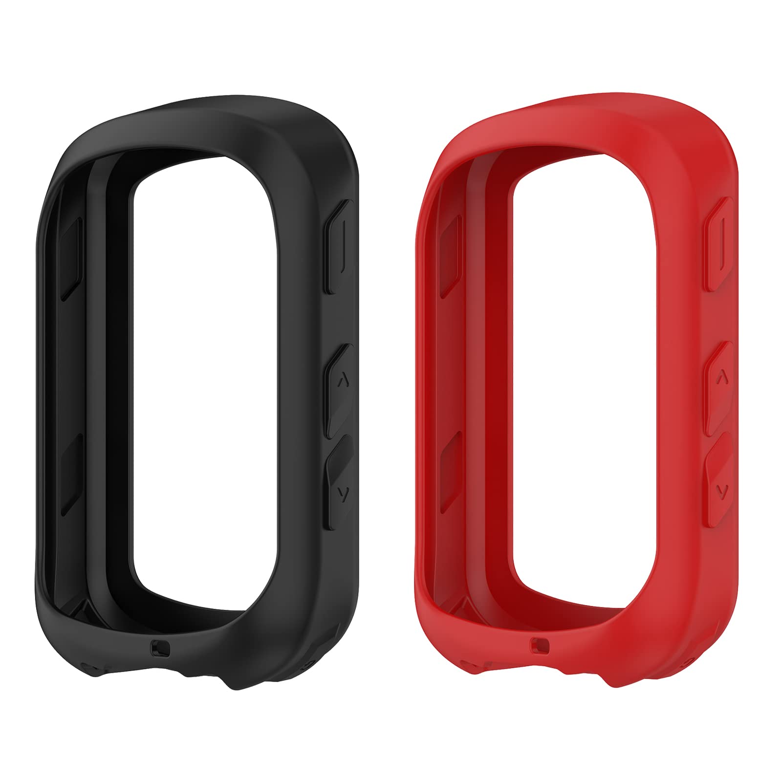 Garmin Edge 840/540 Bike Computer Case - Shockproof Soft Protective Cover for Garmin Edge 540/840 Cycling GPS Accessories (Red & Black) - Perfect for Road Cycling, Mountain Biking & Outdoor Adventures