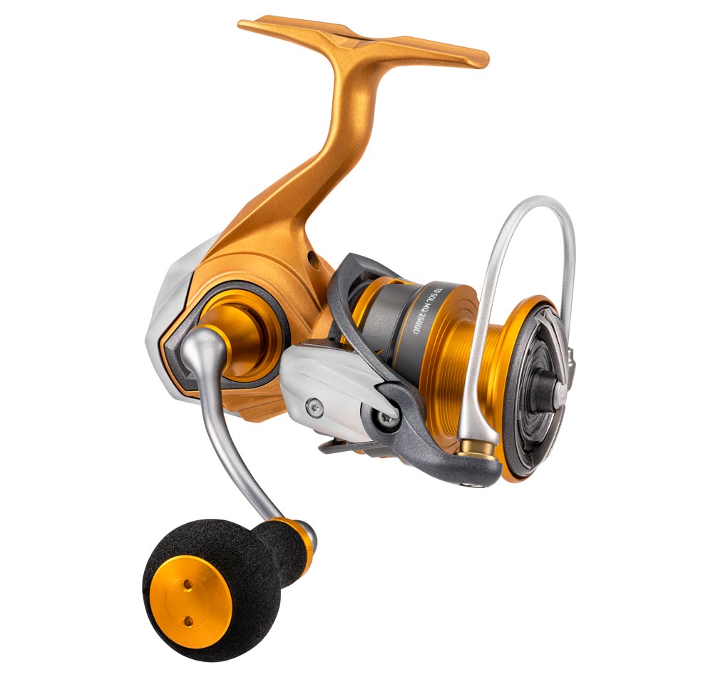 Daiwa 21 TD Sol MQ Spin Fishing Reel - Lightweight Saltwater & Freshwater Spinning Reel for Bass, Trout, and Saltwater Fishing | Perfect for Surf Casting, Pier Fishing, and Kayak Angling