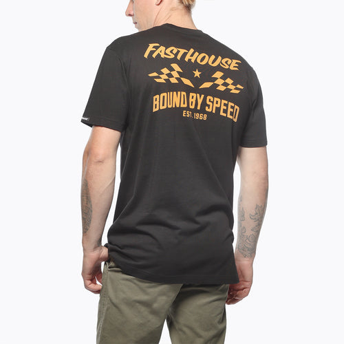 Premium Short Sleeve Bound T-Shirt for Men & Women - Soft Cotton Comfort Fit - Black - Perfect for Casual Wear, Gym & Everyday Outfits