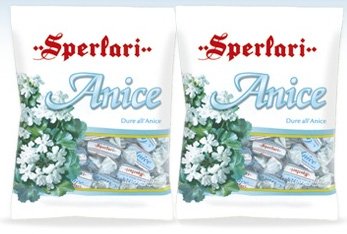Sperlari Anise Flavored Candy - 2 Pack Retail Bags | Perfect for Parties, Gifts & Office Snacks