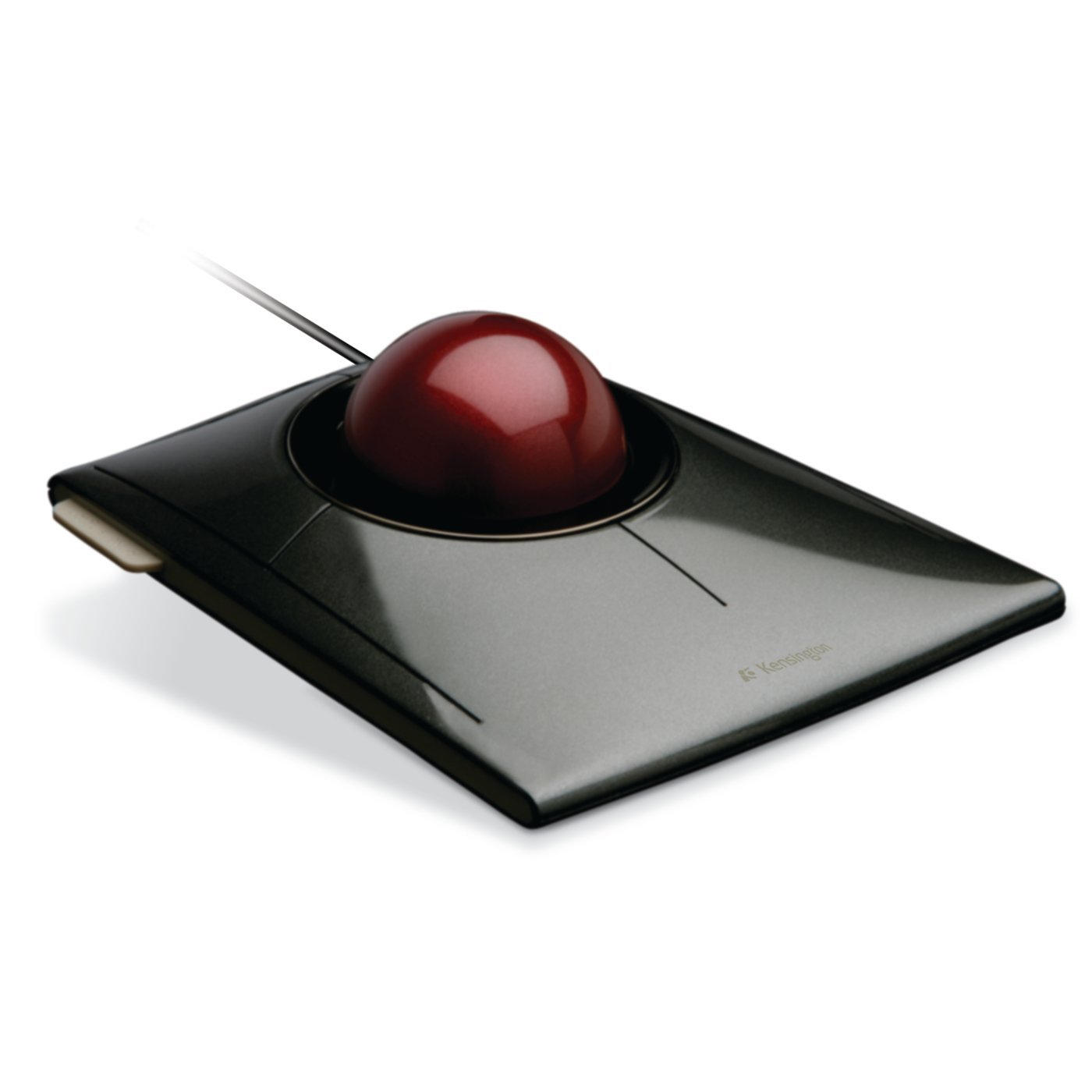 Kensington SlimBlade Trackball Mouse - Wired, Black for Office & CAD Design