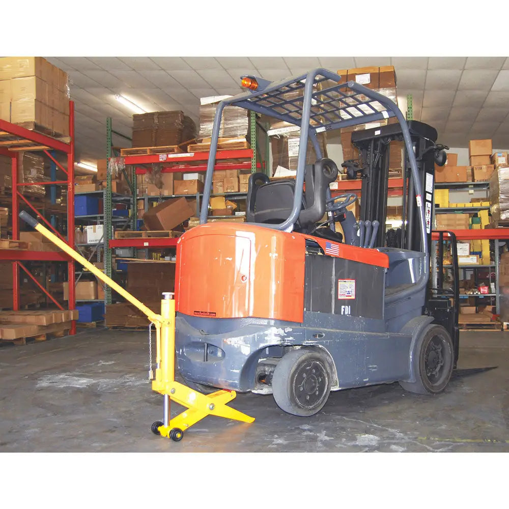 7.5 Ton Heavy Duty Forklift Jack - Industrial Hydraulic Lifting Equipment for Warehouses, Construction Sites, and Material Handling