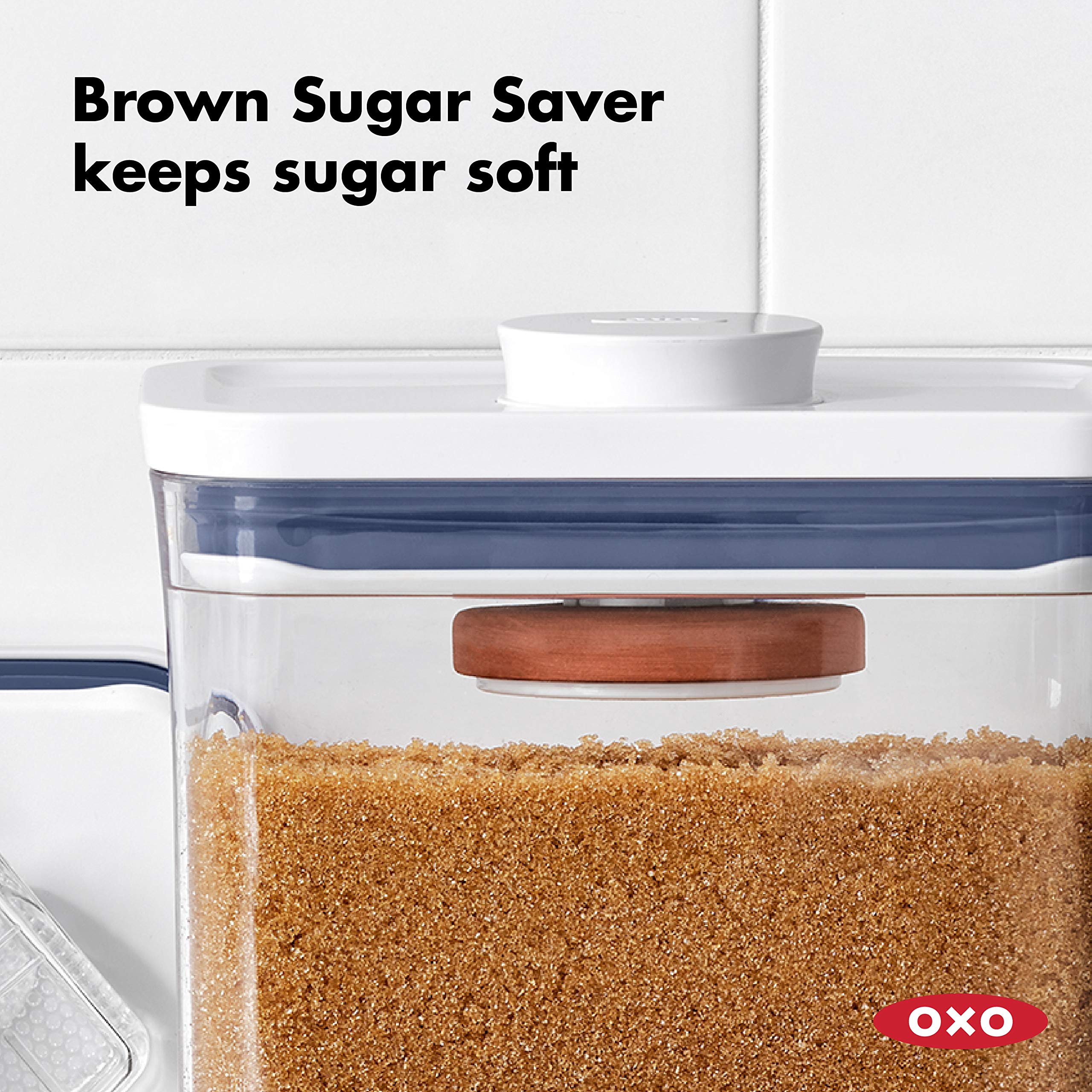 OXO Good Grips 3-Piece POP Container Starter Set - Airtight Food Storage Accessories for Kitchen Pantry Organization | Perfect for Flour, Sugar & Dry Goods