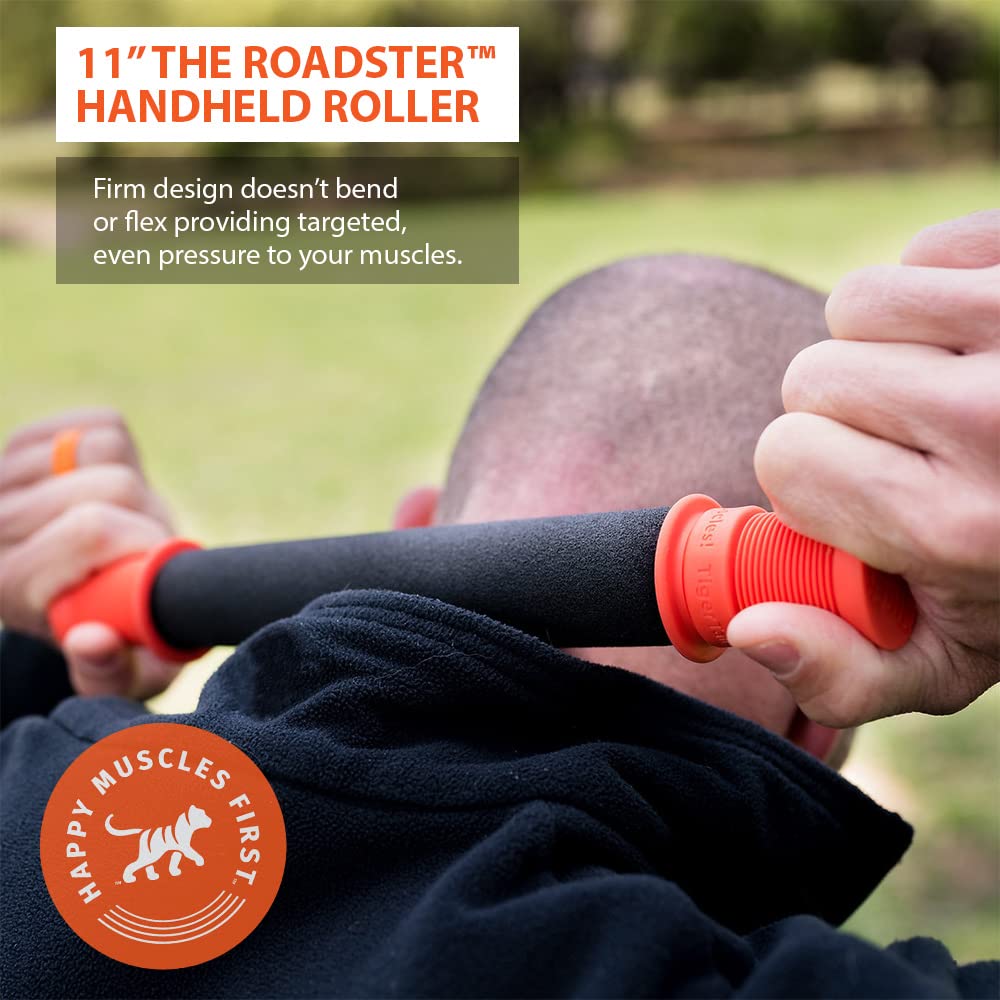 11in Portable Massage Stick Roller + Large Foam Roller + 80
