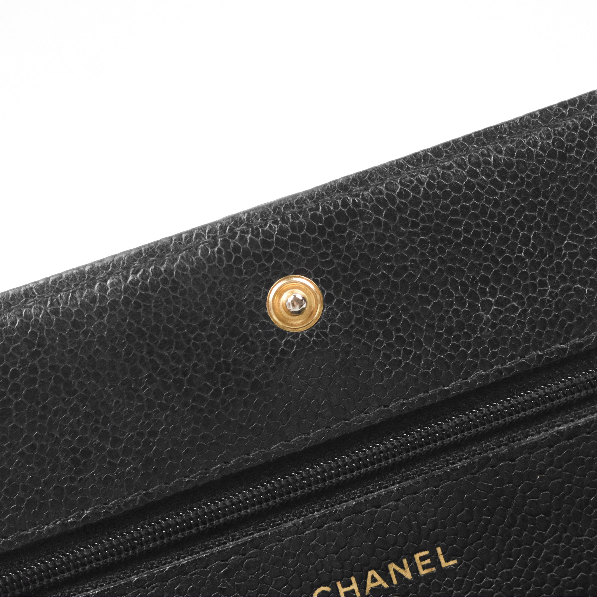 Chanel Boy Wallet on Chain WOC Black Caviar Gold Hardware - Luxury Crossbody Bag for Women, Perfect for Evening Events & Daily Use