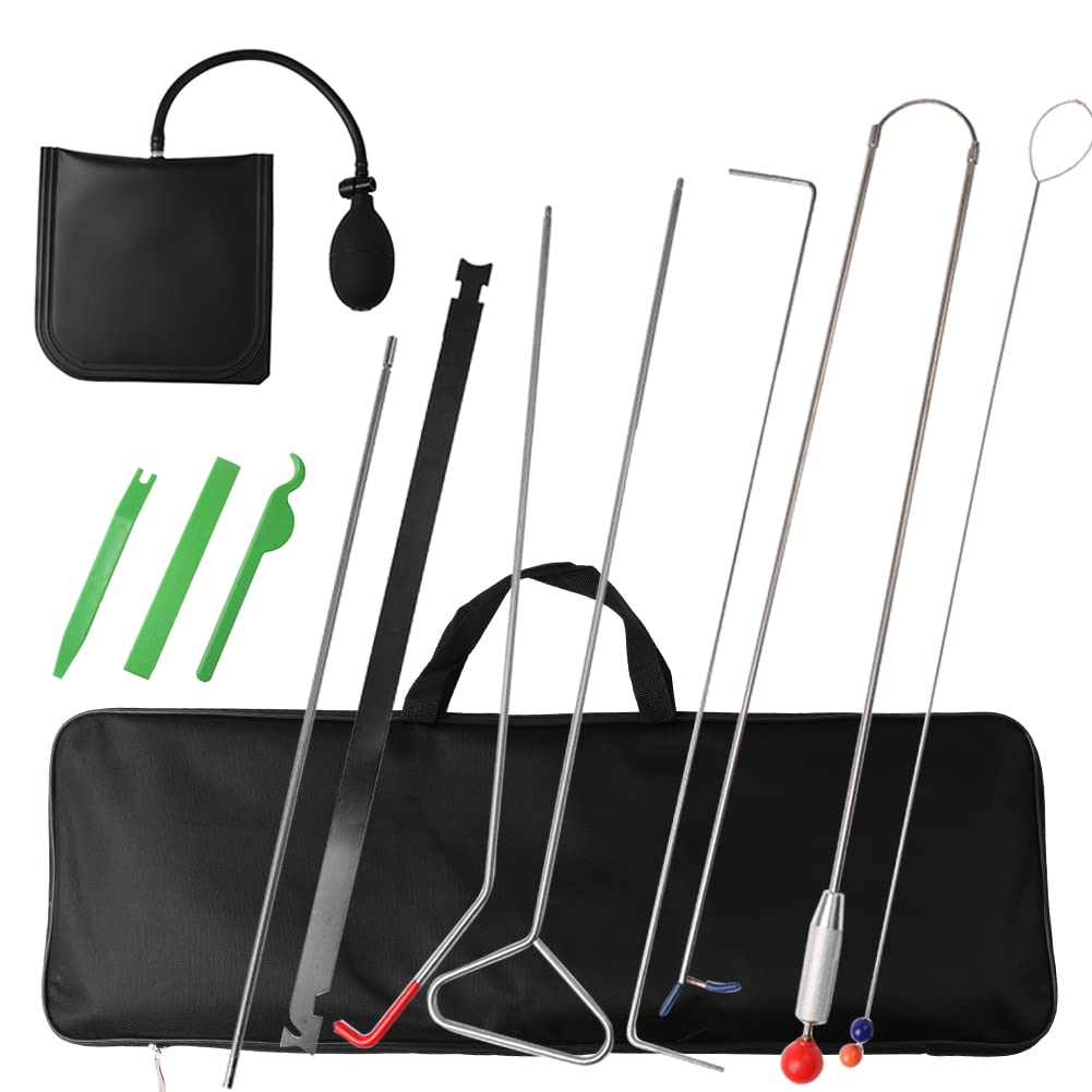 Iriisy 12-Piece Professional Tool Kit Set - Complete Home Repair & DIY Hand Tools for Plumbing, Electrical, and Automotive Maintenance