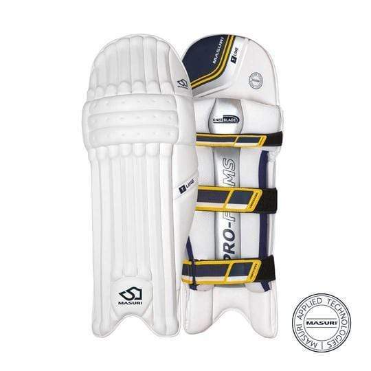 Masuri T Line Adult Cricket Batting Pads - Lightweight Protective Leg Guards for Cricket Players | Perfect for Practice & Match Play