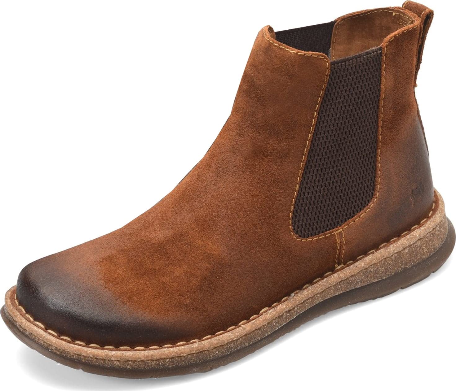 BORN Men's Brody Boot - Waterproof Leather Ankle Boots for Men | Slip Resistant Work Boots for Outdoor, Hiking & Casual Wear