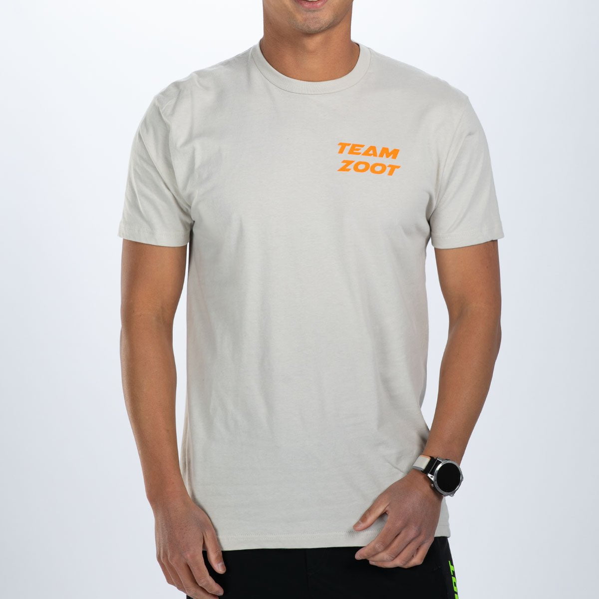 Team Zoot 2025 Men's T-Shirt - Comfortable Cotton Crewneck Tee for Casual Wear, Gym & Everyday Outfits | Sand Color