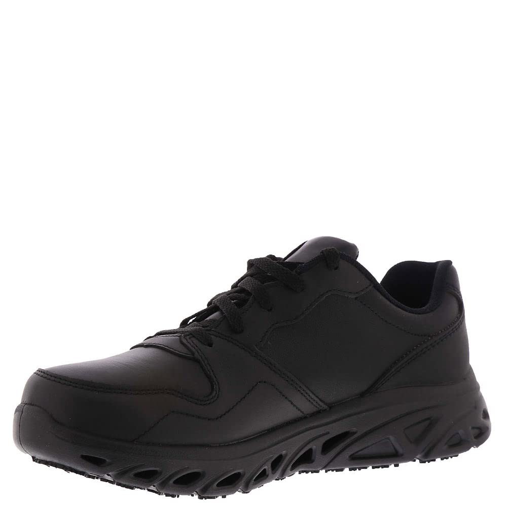 Skechers Women's Work Glide Step SR-Tupela Slip Resistant Oxford Work Shoes - Comfortable & Durable for Nurses, Waitresses & Healthcare Professionals