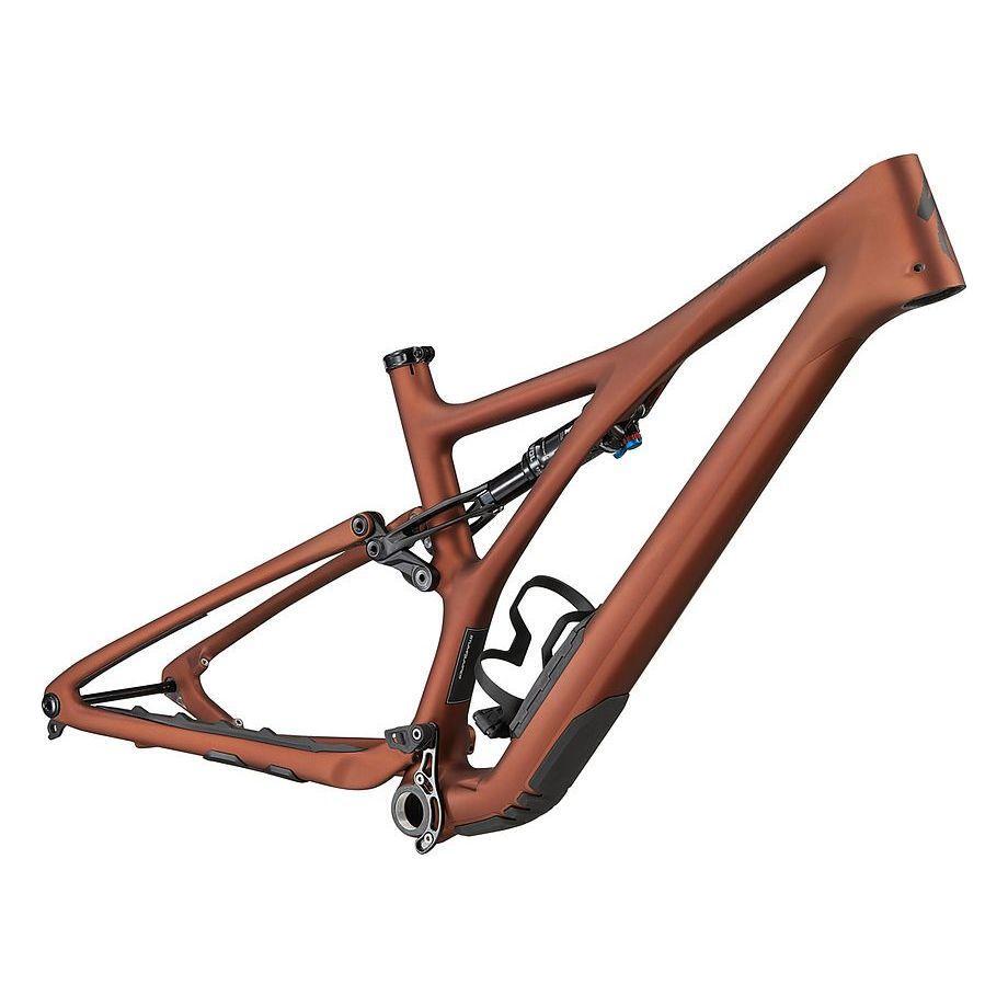 Specialized Stumpjumper Carbon Frameset - Satin Copper/Black | Lightweight MTB Frame for Trail & Enduro Riding | Perfect for Off-Road Biking Adventures