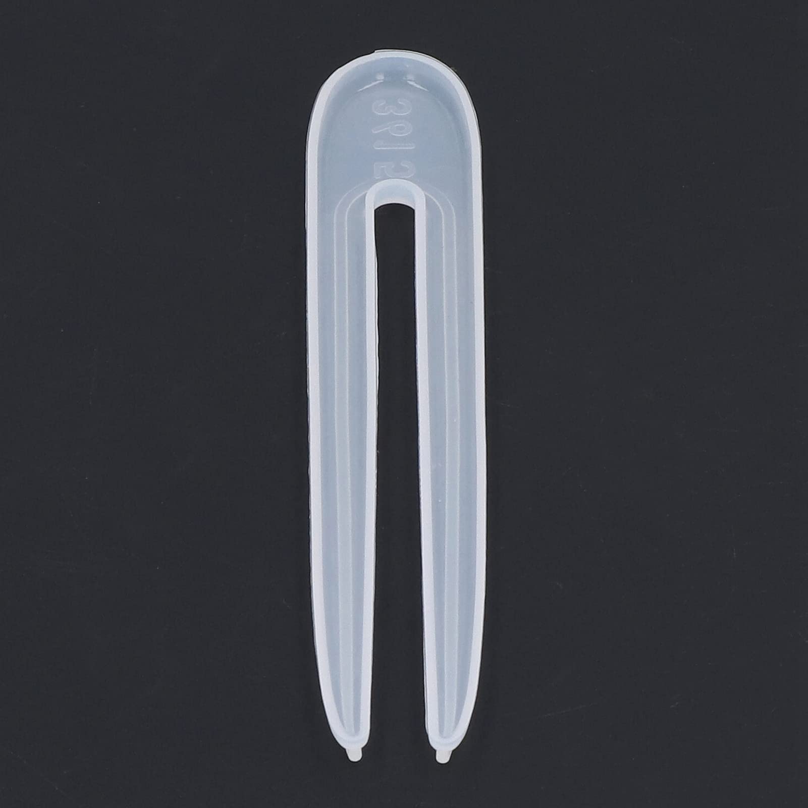 5Pcs Silicone Hairpin DIY Kit - Easy Demoulding Elastic Retro Hair Clips for Household Crafts, DIY Hair Accessories & Creative Projects | Perfect for Hair Styling, Gift Making & Crafting