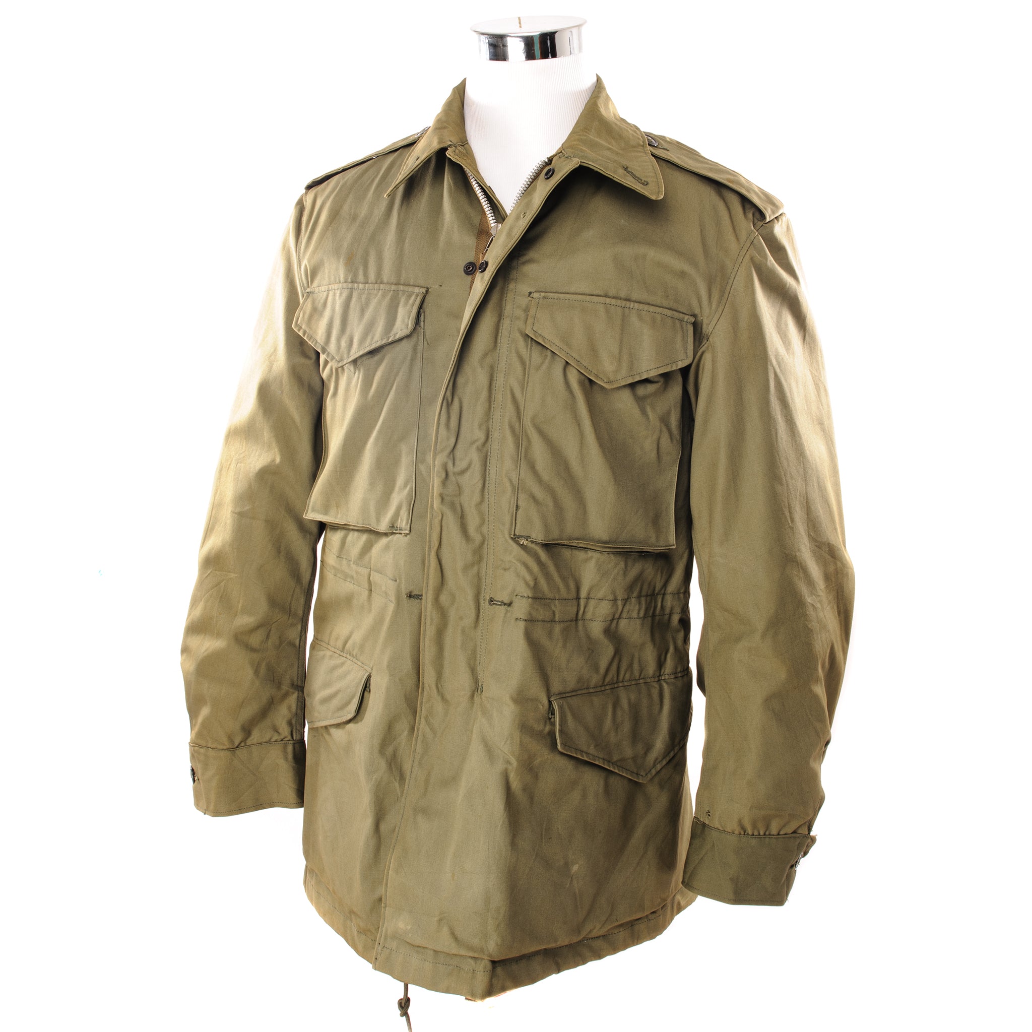 Vintage USMC M-1951 M51 Field Jacket - Korean War Era Military Jacket - Small Regular Size - Durable Outdoor & Reenactment Gear