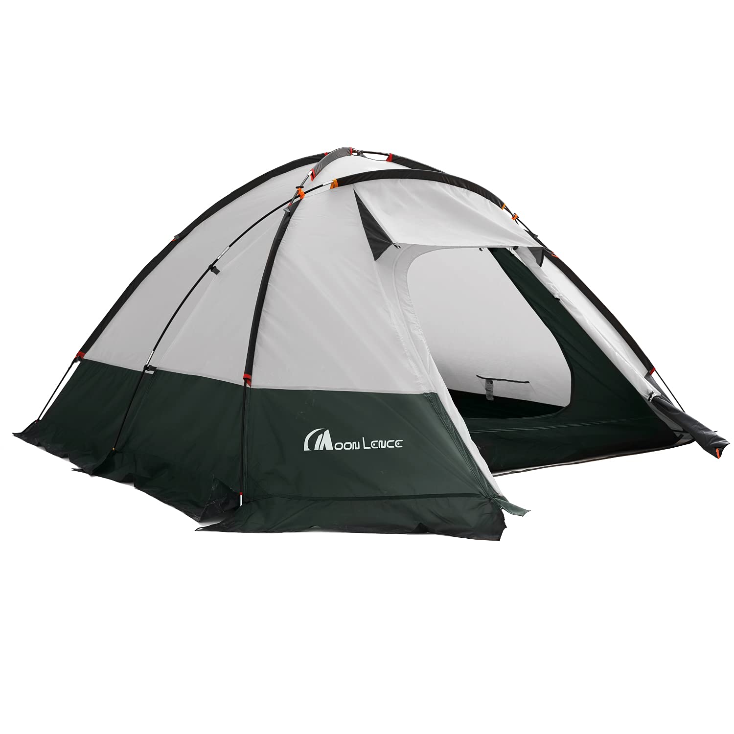 Moon Lence 4-Person Waterproof Camping Tent - Lightweight for Family Hiking & Picnics