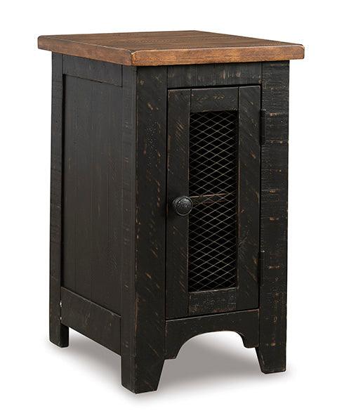 Valebeck Modern End Table T468 - Small Side Table for Living Room, Bedroom, or Office - Compact Accent Table with Sturdy Metal Frame & Wooden Top - Perfect for Holding Lamps, Books, and Decor