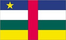 5x8 ft Central African Republic Nylon Flag - Heavy Duty All-Weather Outdoor Flag with Brass Grommets - Perfect for Parades, Sporting Events & International Celebrations