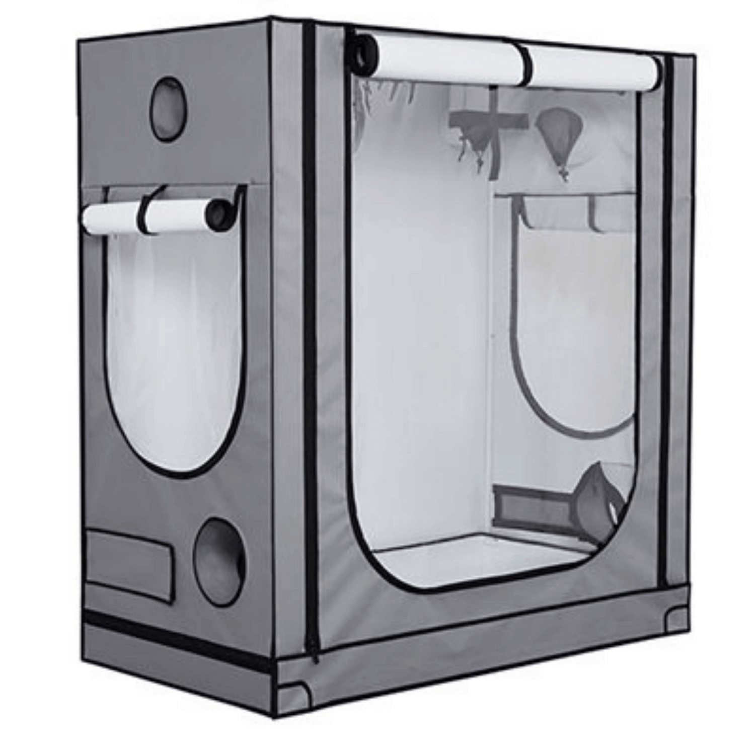 HighDroGro HDG35 3x5x6 Feet (92x152x183 cm) Indoor Grow Tent Kit for Hydroponics & Plant Cultivation - Perfect for Home Gardening, Seed Starting, and Indoor Herb Growing