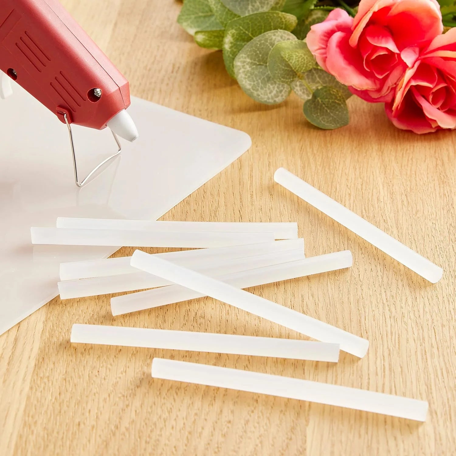 Gorilla 360-Pack 4-Inch Long x 0.27-Inch Diameter Clear Mini Hot Glue Sticks - 45 Second Extended Working Time for DIY Crafts, Home Repairs & School Projects