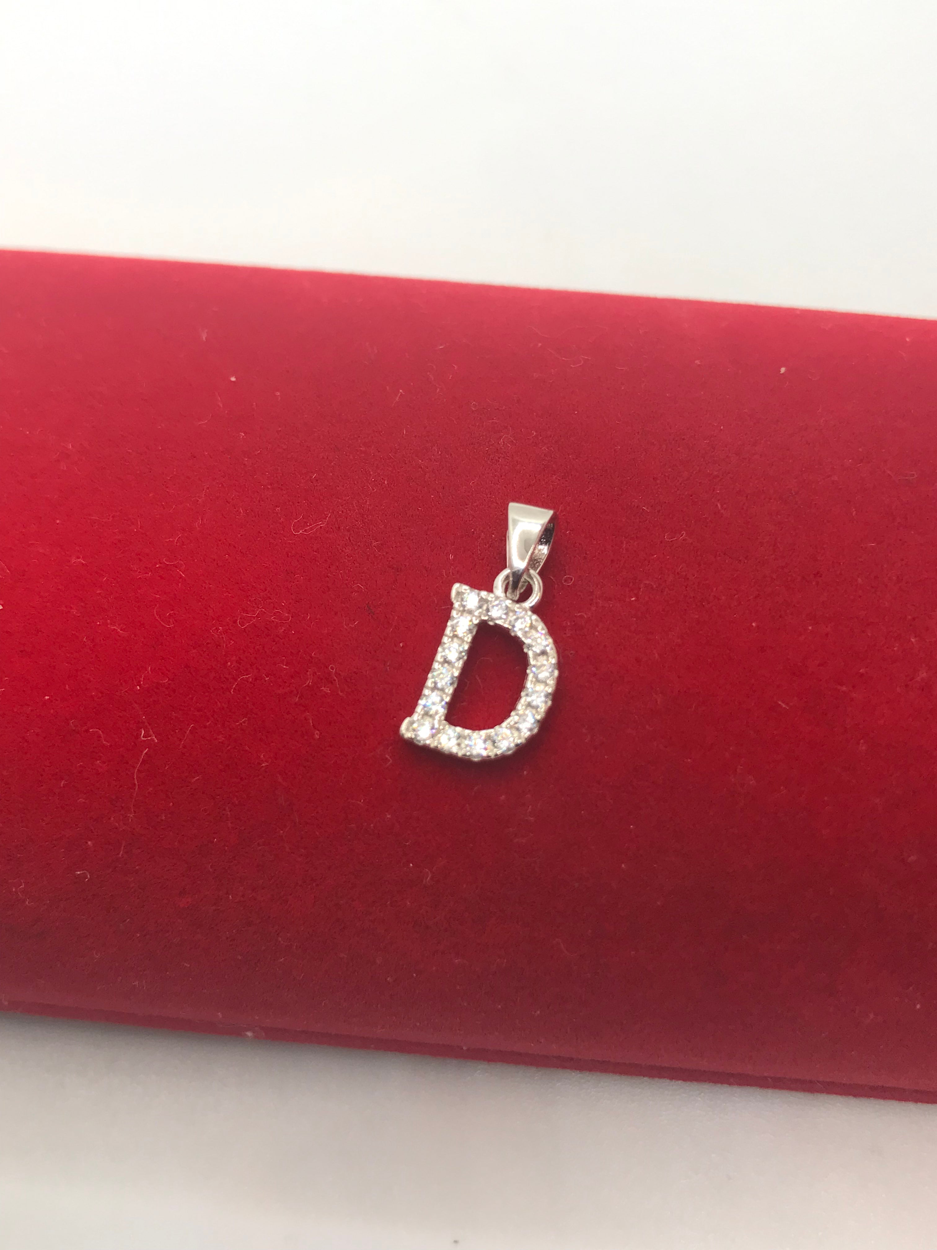 Sterling Silver Letter Initial Pendant Necklace - Personalized A-Z Alphabet Jewelry for Women & Girls - Perfect for Gifts, Birthdays, Anniversaries & Everyday Wear