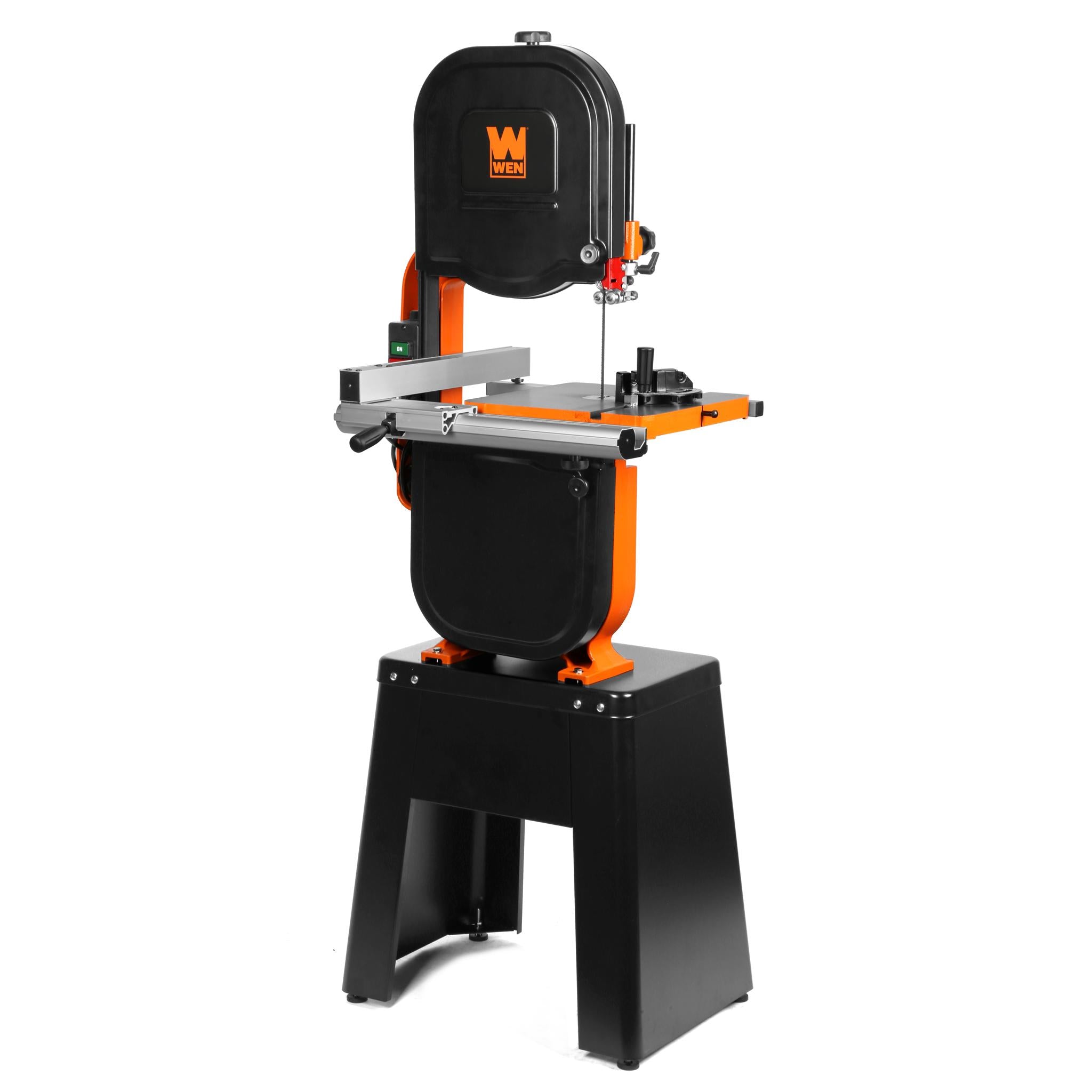 WEN BA1411 14-Inch 1 HP Dual Voltage 120V/240V Two-Speed Industrial Band Saw - Perfect for Woodworking, Metal Cutting & DIY Projects