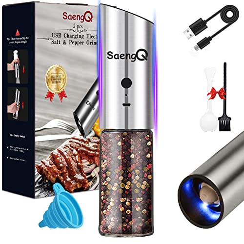 1 Rechargeable Salt Pepper Grinder
