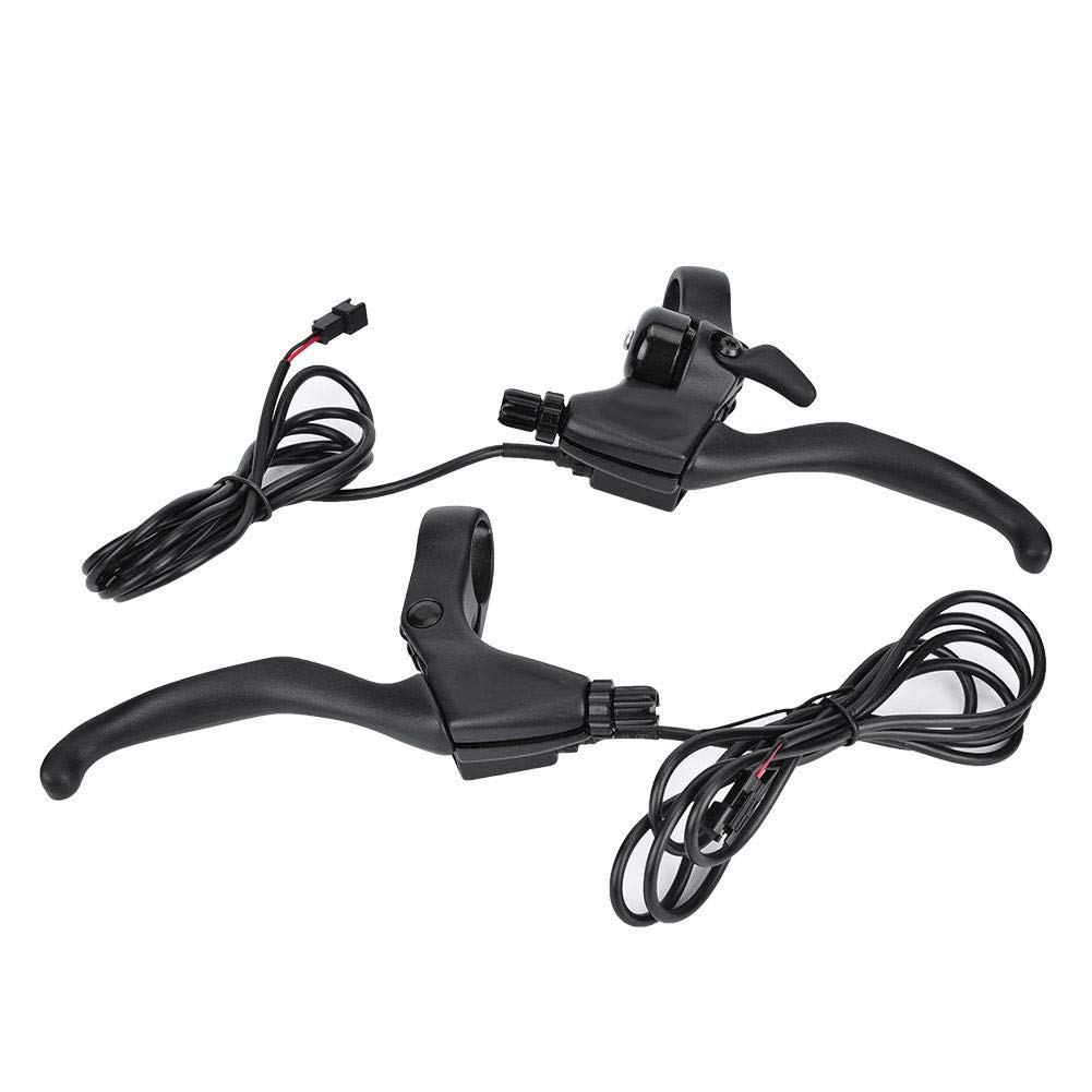 Aluminum Alloy Electric Brake Handle Lever - 1 Pair Durable E-Bike Brake Grips for Mountain & Road Bikes | Perfect for Commuting, Off-Road & Urban Cycling