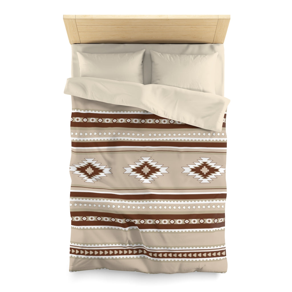 Premium Microfiber Duvet Cover Set - Southwestern Style Bedding for Queen/King Size - Soft & Breathable Comforter Cover - Perfect for Southwestern Decor & Cozy Bedroom Retreat