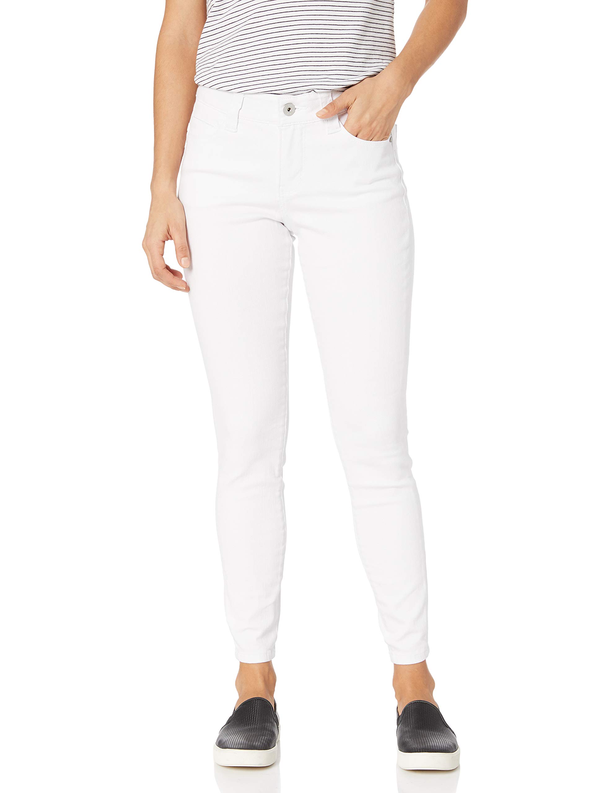 Jag Jeans Women's Cecilia Mid Rise Capri Pants - Stretch Denim, Comfort Fit, Casual & Work Wear - Perfect for Office, Travel & Everyday Outfits