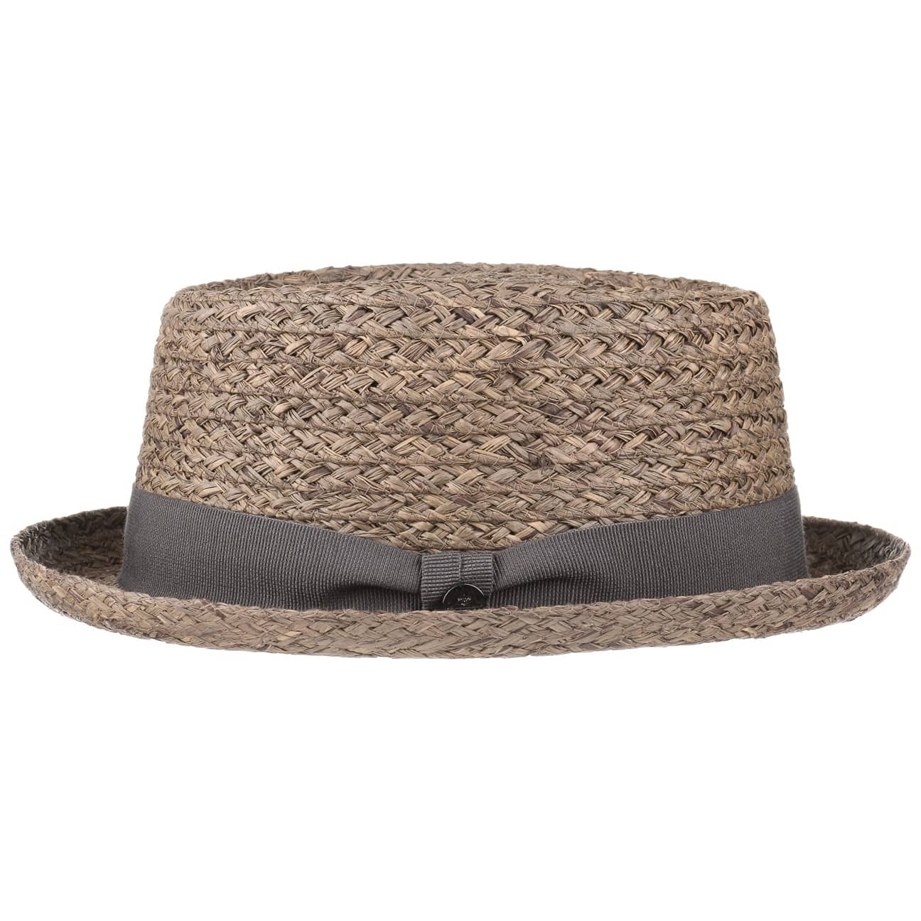 Lierys Women's Burney Porkpie Raffia Straw Hat - Summer Beach Sun Hat for Outdoor Activities, Travel, and Casual Wear