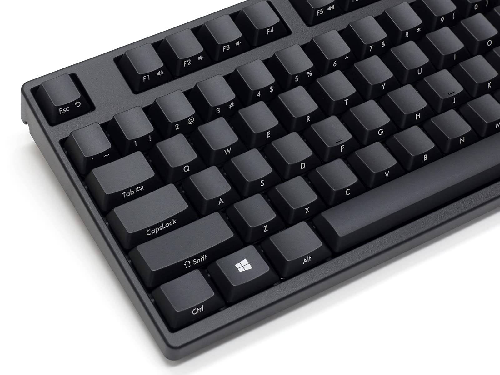 FILCO Stingray TKL Ninja Mechanical Gaming Keyboard - Cherry MX Low Profile Red Switches - Compact Tenkeyless Design for PC & Mac - Perfect for Esports, Typing & Office Work
