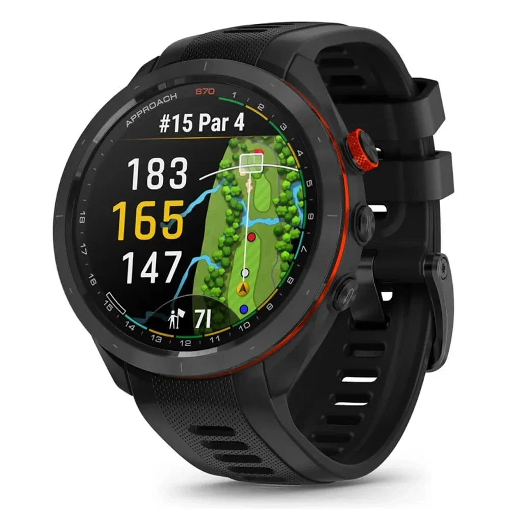 Garmin Approach S70 47mm Premium GPS Golf Smart Watch - Advanced Golf Tracking, Swing Analysis & Smart Notifications - Perfect for Golfers & Outdoor Enthusiasts