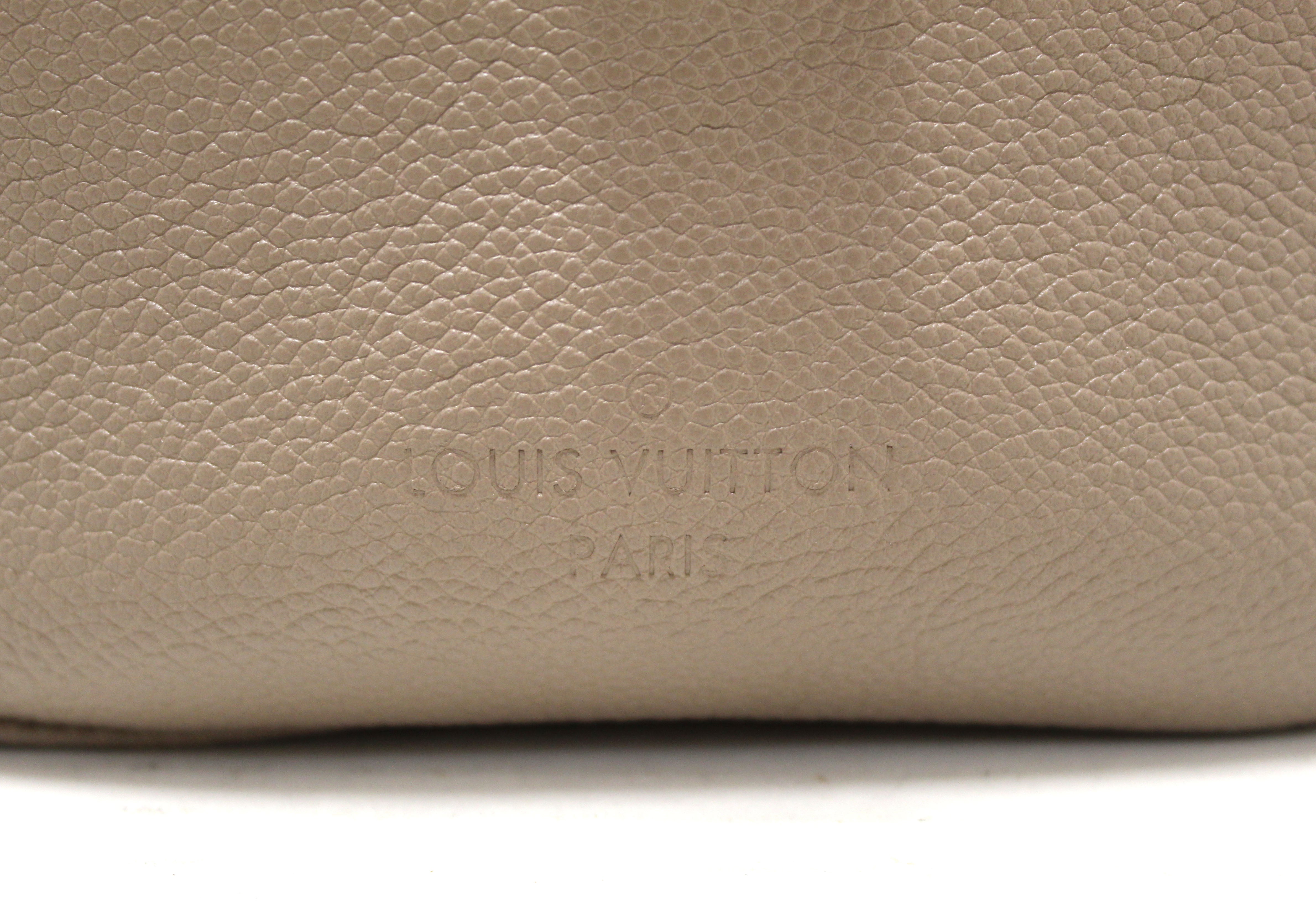 Authentic Louis Vuitton Empreinte Leather Speedy 25 Bandouliere Crossbody Bag in Turtledove | Luxury Designer Handbag for Women | Perfect for Work, Travel & Everyday Use