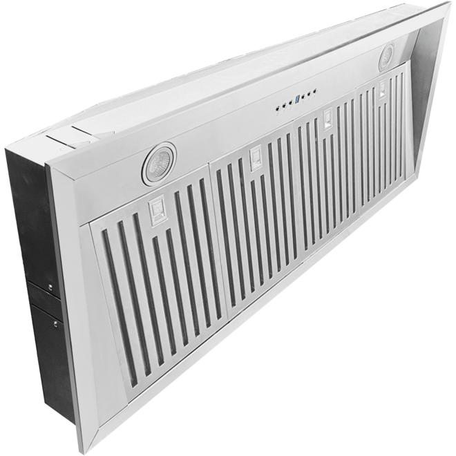 AVIVA 44-Inch Professional Insert Range Hood AVP44108PS2 - Stainless Steel Kitchen Ventilation for Home Cooking & Grilling