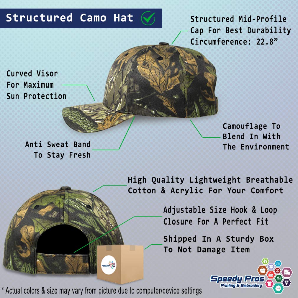 Jesus Christ Christian God Camo Baseball Cap - Cotton Hunting Dad Hat for Men & Women | Outdoor Activities, Church Events & Daily Wear