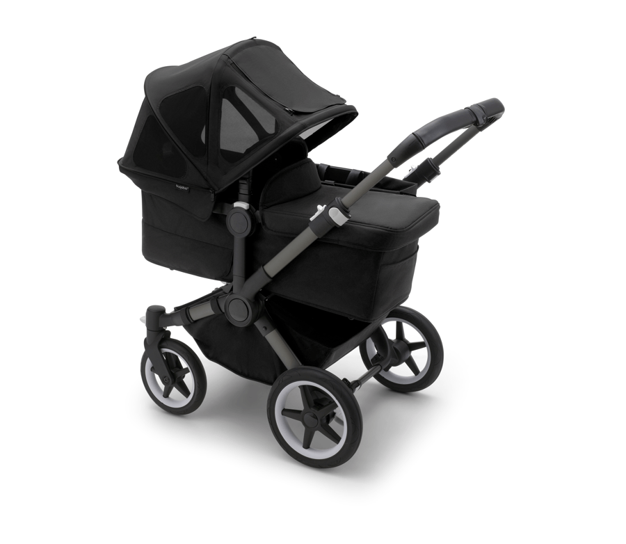Bugaboo Donkey Breezy Sun Canopy - UV Protection Stroller Shade Cover for Baby - Perfect for Outdoor Walks, Beach Trips & Park Visits