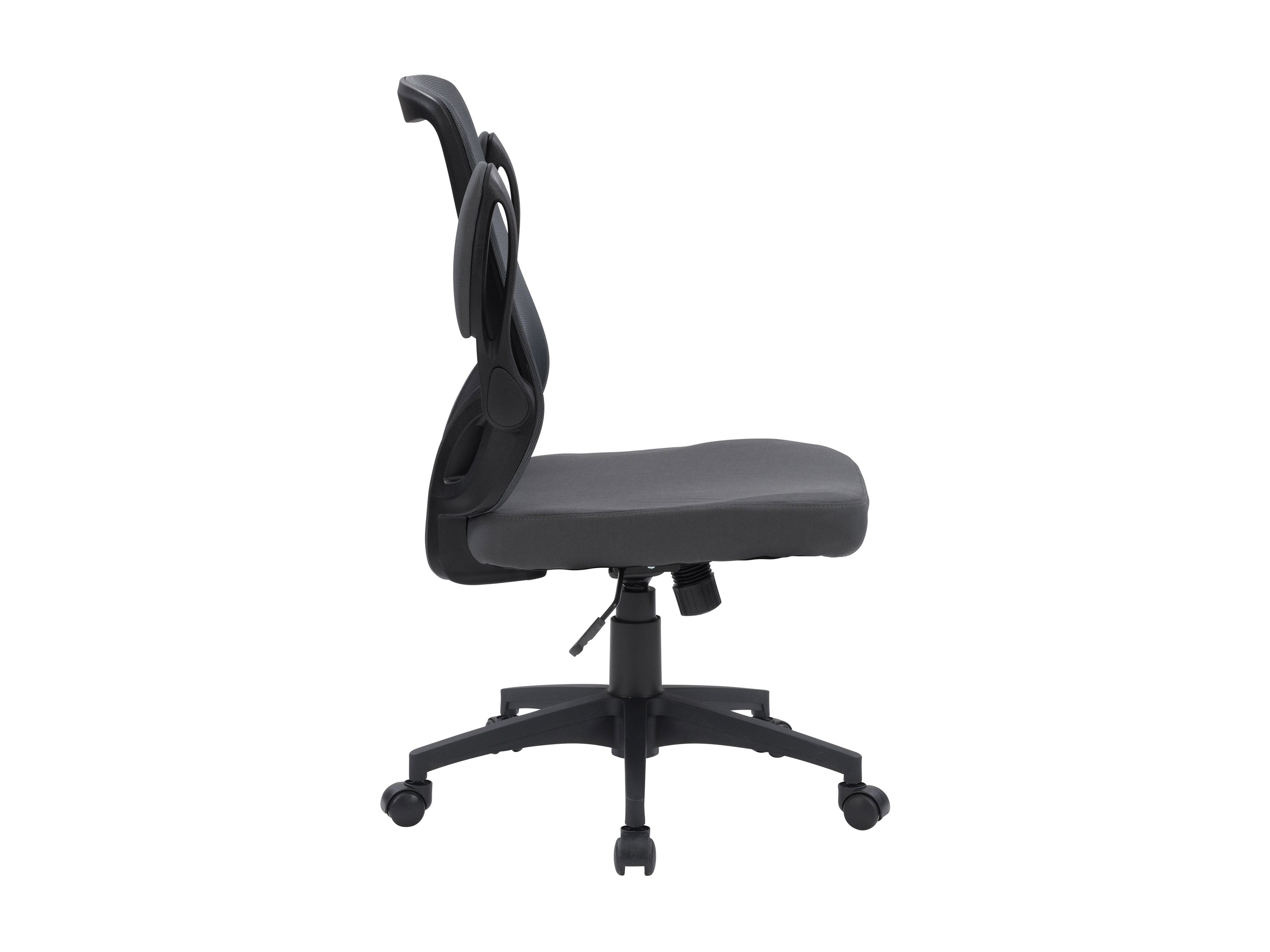 Ergonomic Grey Mesh Office Chair with Adjustable Height & Lumbar Support - Perfect for Home Office, Gaming & Workspace Comfort